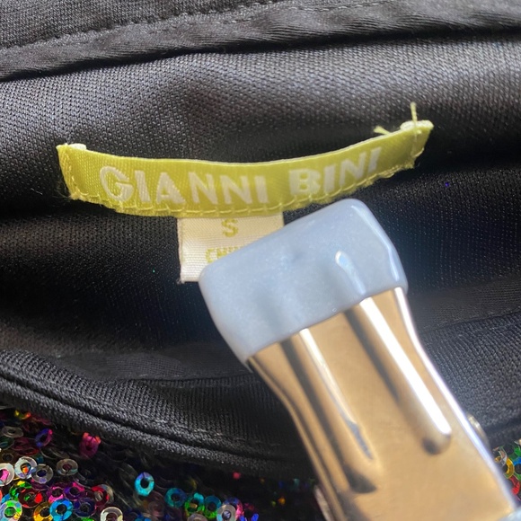 Gianni Bini S Multicolor Sequin Skirt - Picture 2 of 13